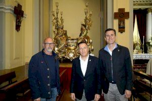 El patró de Borriana podrà tornar a eixir en peanya després de l'ajuda de la Diputació
