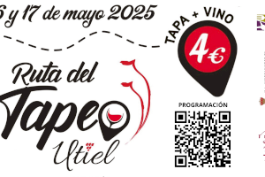 Este fin de semana vuelve la Ruta del Tapeo de Utiel con experiencias gastronómicas, turísticas y culturales
