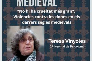 Teresa Vinyoles analiza en el Monasterio de Valldigna la violencia medieval contra las mujeres - (foto 2)