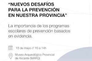 La Diputación celebra este jueves la segunda jornada del ciclo de encuentros de promoción de la salud y la prevención de adicciones