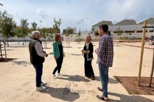 Almassora aposta per l'ombra: noves zones verdes i pèrgoles per a combatre la calor