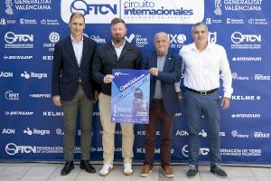 La Diputación de Castellón inaugura su primer torneo internacional de tenis femenino en la Vall d’Uixó