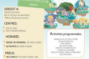 Torrent posa en marxa l'Escola d'Estiu i l'Escola d'Estiu Especial 2025