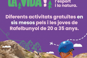 Rafelbunyol llança el programa “Viu-te la vida”: oci saludable, esport i sostenibilitat per a joves