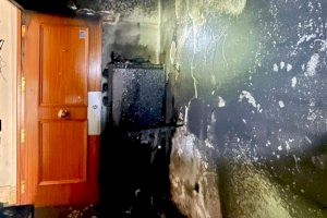S'incendia un habitatge a València per un patinet elèctric i tres persones resulten ferides