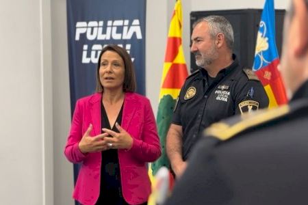 Jornada de coordinación policial comarcal a Oliva