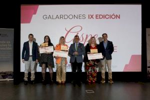 Gala de entrega de los premios de la 9ª edición del programa Emprende UMH en Aspe