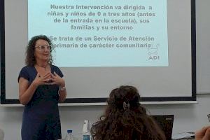 Burriana comparteix la seua experiència en atenció primerenca en una formació autonòmica
