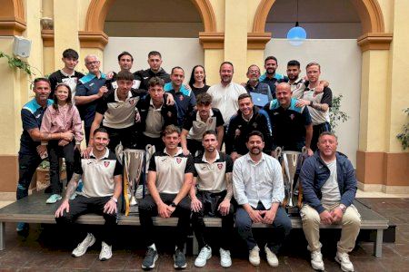 Recepción al Manises CF por ganar 'La Nostra Copa'