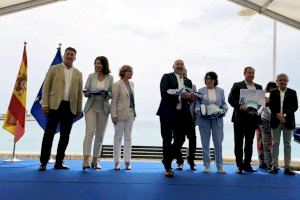 Las banderas azules ondearán en Benidorm este verano en las playas de Levante y de Poniente