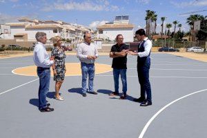Deportes continúa con la mejora de las pistas deportivas del municipio