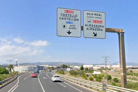 Arranquen les obres en la N-340 entre Vila-real i Castelló: talls de trànsit, horaris i dates