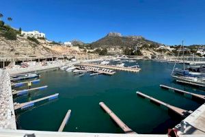 El puerto de Calp contará con nuevos puntos de atraque y servicios que estarán en funcionamiento este verano