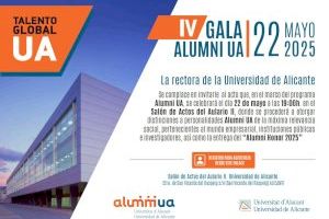 La Universitat d’Alacant celebra la IV Gala Alumni per a homenatjar els seus egressats més destacats