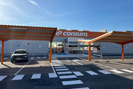 Consum inaugura demà una nova botiga a Massanassa amb 1.300 m² i plaques solars
