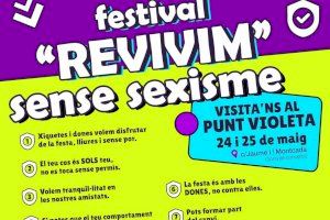 Paiporta reforça la prevenció i la seguretat en el festival Revivim amb un Punt Violeta i una parada informativa de joventud