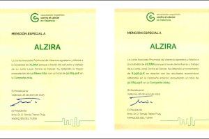 La Junta Associada Provincial de l’AECC atorga a la Junta Local d’Alzira dos mencions especials