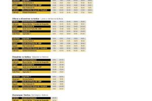 Queixes pel nou bus la Vall d'Uixó-València: Compromís critica la línia 113 - (foto 3)