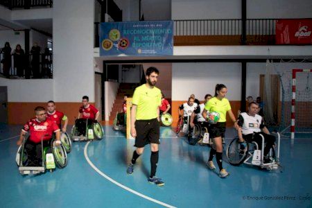 El Valencia CF de Fútbol en Silla de ruedas se juega el título de Liga este fin de semana en Alboraya