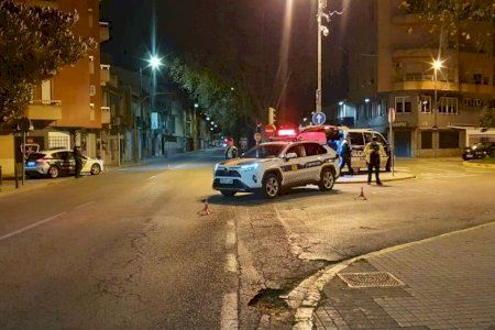 Dos conductoras ebrias, cazadas por la Policía Local por las calles de Sueca