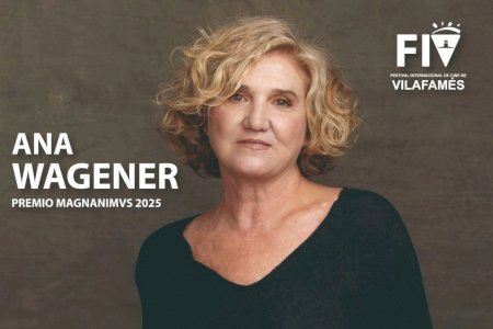 El IV FIV Vilafamés reconoce la trayectoria de la actriz Ana Wagener entregándole el premio Magnanimus