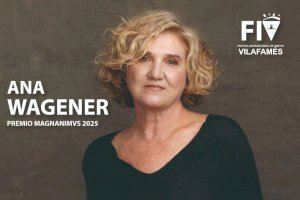 El IV FIV Vilafamés reconeix la trajectòria de l'actriu Ana Wagener entregant-li el premi Magnanimus