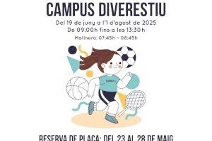 Benicarló abre el plazo de reserva para el Campus Diverestiu 2025