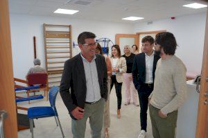 L’alcalde d’Ontinyent visita el nou Centre de Dia de la residència de Sant Francesc
