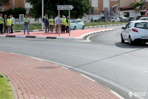 La Diputació refuerza la seguridad vial en Bétera mejorando la conectividad en una rotonda y acondicionando el Camí del Pla