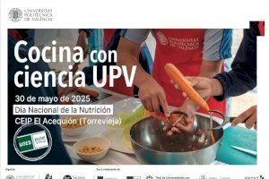 El taller “cocinando con ciencia” se celebrará en el CEIP el Acequión de Torrevieja