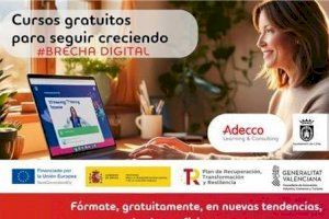 Llíria organitza cursos gratuïts per al desenvolupament de les competències digitals i la millora de l'ocupabilitat