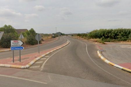 Fallece un varón en una carretera de Sagunto