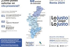 El servei de la Campanya de la Renda es prestarà al Registre de la Propietat d'Altea amb cita prèvia