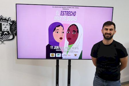 El grupo de teatro juvenil del Casal de la Joventut de Novelda estrena “El estrecho mar de dudas”