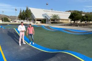 Ya está en marcha el pump track del polideportivo Maisa Lloret - (foto 2)