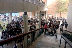780 estudiantes se examinan de la PAU en el Campus de Gandia de la UPV