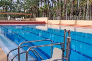 Las piscinas municipales de Elche abren al público del 17 al 19 de junio