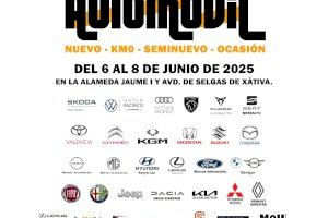 Xàtiva acoge este fin de semana la 12a Fira de la Automoción ADEXAUTO a la Alameda Jaume I