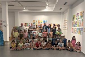 La sala d’exposicions de Rafelbunyol acull el resultat d’un projecte artístic intergeneracional impolsat pel CEIP Verge del Miracle