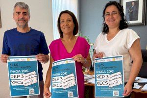 El 10 de junio empezará una nueva campaña de cheques 'ComptemAmbTu', a cargo del Ayuntamiento de Oliva y a beneficio de ACCO