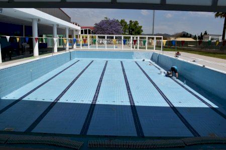 La piscina de les Pereres obrirà el proper dissabte 14 de juny i la Murta i les pedanies ho faran el dia 23