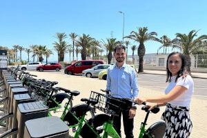 Castellón amplía las bases del Bicicas para ofrecer más servicio en los puntos de mayor afluencia este verano