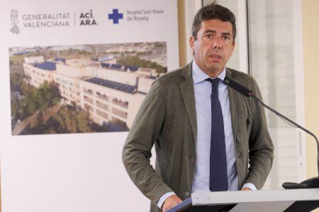 Mazón anuncia una reforma integral del Hospital de Sant Vicent con mejoras en ingresos, radiología y eficiencia energética