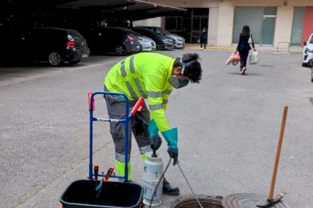El Ayuntamiento de Paterna intensifica los tratamientos para el control de plagas en todo el término municipal ante la llegada del verano