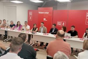 Bielsa anuncia la activación de cuatro órganos del PSPV en la provincia para fortalecer la acción política