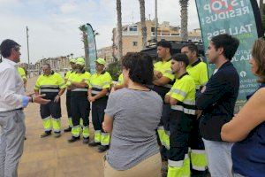 Se amplía la brigada de limpieza que actúa en todas las playas durante la temporada estival en Villajoyosa - (foto 3)