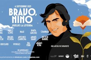 Valencia inaugura el Roig Arena con el mayor homenaje musical a Nino Bravo