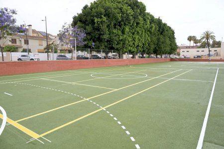 Paiporta adequa diverses pistes del poliesportiu per al seu ús ciutadà amb inversió municipal