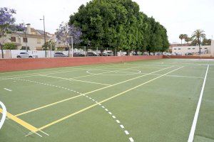 Paiporta adequa diverses pistes del poliesportiu per al seu ús ciutadà amb inversió municipal