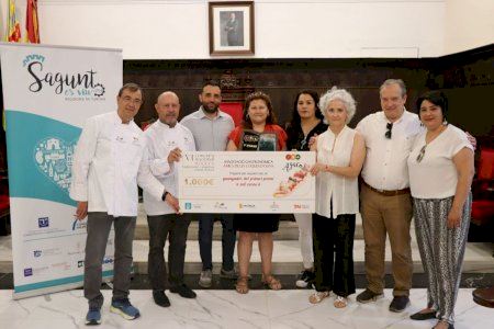 El Ayuntamiento reconoce al restaurante Le Fou de Sagunto por ganar el VI Concurs Nacional de Coques Ciutat d’Oliva